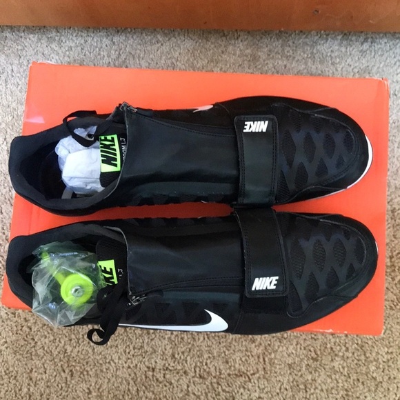 NIB! NIKE unisex zoom Long Jump 4 black shoes